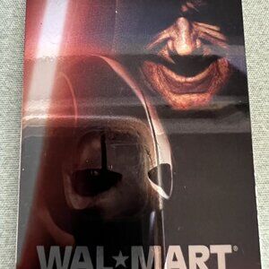 Collectible Star Wars Darth Vader Villain Walmart Unused Foil Gift Card